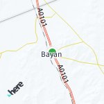 Peta lokasi: Bayan, Mongolia