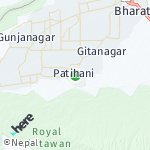 Peta lokasi: Patihani, Nepal