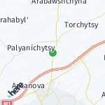 Peta lokasi: Aktsyabrski, Belarusia