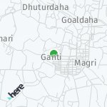 Peta lokasi: Ganti, India