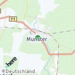 Peta lokasi: Munster, Jerman