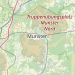 Peta lokasi: Munster, Jerman