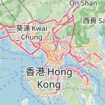 Peta lokasi: Mong Kok, Hong Kong-Cina