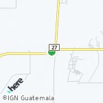 Peta lokasi: Punta Arena, Guatemala