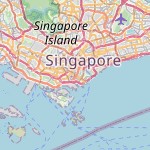 Peta lokasi: Raffles Place, Singapura