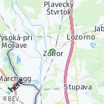 Peta lokasi: Zohor, Slowakia