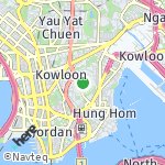 Peta lokasi: Ho Man Tin, Hong Kong-Cina