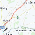 Peta lokasi: Páli, Hongaria