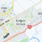 Peta lokasi: Kelvin Grove, Selandia Baru