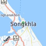 Peta lokasi: Songkhla, Thailand