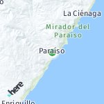 Peta lokasi: Paraíso, Republik Dominika