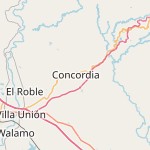 Peta lokasi: Concordia, Meksiko