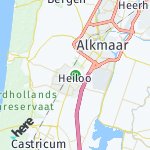 Peta lokasi: Heiloo, Belanda