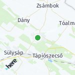 Peta lokasi: Kóka, Hongaria