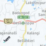 Peta lokasi: Dasankoppa, India