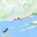 Peta lokasi: Molde, Norwegia