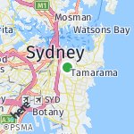 Peta lokasi: Sydney, Australia