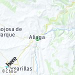 Peta lokasi: Aliaga, Spanyol