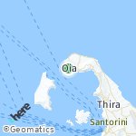 Peta lokasi: Oia, Yunani