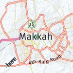 Peta lokasi: Makkah, Arab Saudi