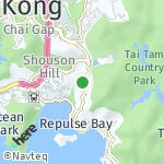 Peta lokasi: Wong Nai Chung Gap, Hong Kong-Cina