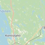 Peta lokasi: Kontiolahti, Finlandia