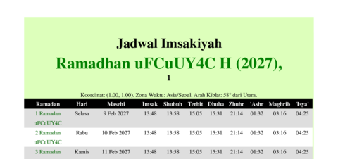 gambar Imsakiyah Ramadhan uFCuUY4C H (2027) untuk 1