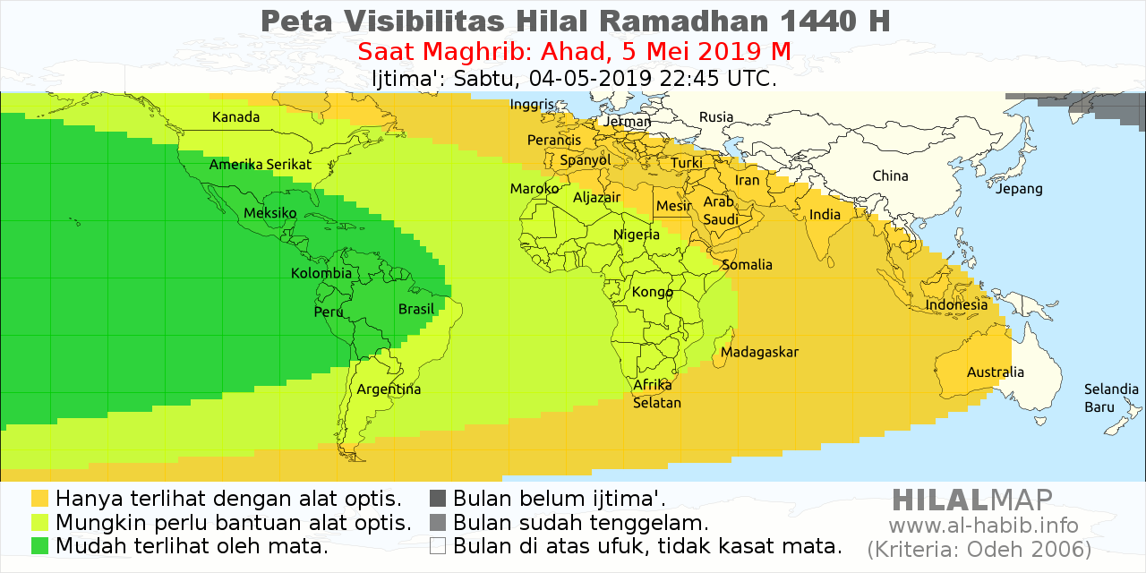 Jadwal Imsakiyah Ramadhan 1440 H - 2019 M