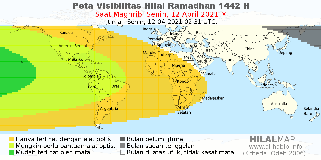 Jadwal Imsakiyah Ramadhan 1442 H 2021 M