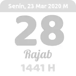 Picture of Today's Date (2023-9-26) in Islamic Calendar
