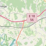 Map for location: Eriksdal, Sweden