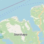 Map for location: Skard, Norway