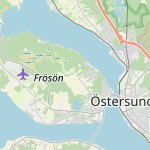 Map for location: Tanne, Sweden