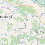 Map for location: Avellana, Costa Rica