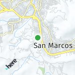 Map for location: Residencial Santorini, El Salvador