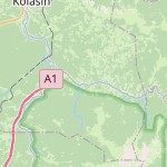 Map for location: Batal, Montenegro