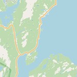 Map for location: Hofn, Norway