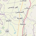Map for location: Qasim, Syria