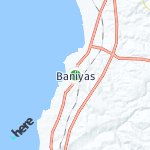 Map for location: Baniyas, Syria