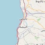 Map for location: Baniyas, Syria