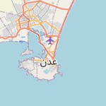 Map for location: Aden, Yemen