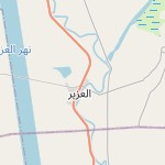 Map for location: Al Azair, Iraq