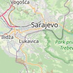 Map for location: Turbe, Bosnia and Herzegovina