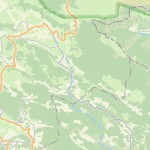 Map for location: Rastoke, Bosnia and Herzegovina
