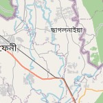 Map for location: Ganganagar, Bangladesh