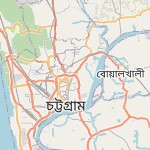 Map for location: Bahaddar Hat, Bangladesh