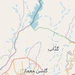 Map for location: Gadap, Pakistan