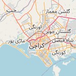 Map for location: Saddar, Pakistan