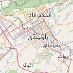 Map for location: Rawalpindi, Pakistan