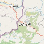 Map for location: Landi Kotal, Pakistan